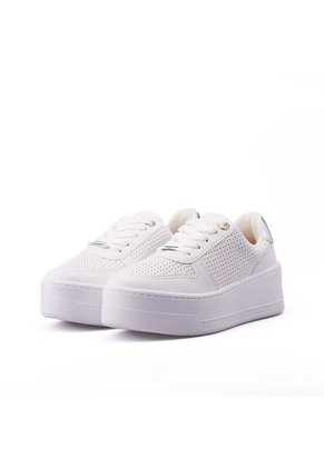 Tenis Lifestyle Plataforma Blanco Vizzano