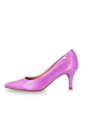 Tacón Medio Morado Vizzano