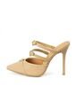 STILETTO ALTO BEIGE CRISTAL VIZZANO de Vizzano