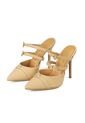 STILETTO ALTO BEIGE CRISTAL VIZZANO de Vizzano