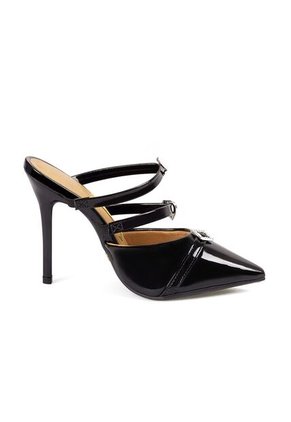 STILETTO ALTO NEGRO CRISTAL VIZZANO