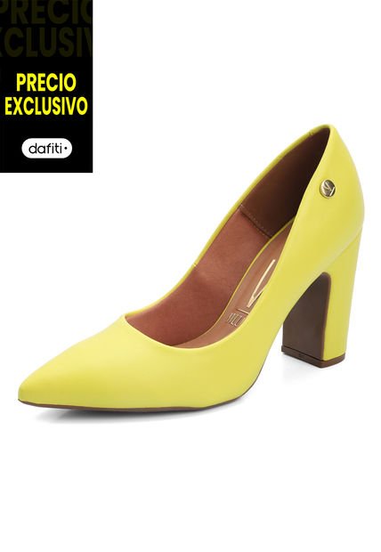 Tacón Alto Amarillo Vizzano