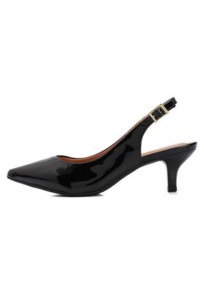 Tacón Medio Negro Vizzano