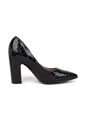 Tacon Alto Grueso Negro Croco Vizzano de Vizzano