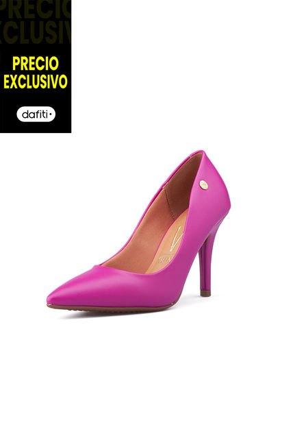 Tacón Alto Fucsia Napa Vizzano