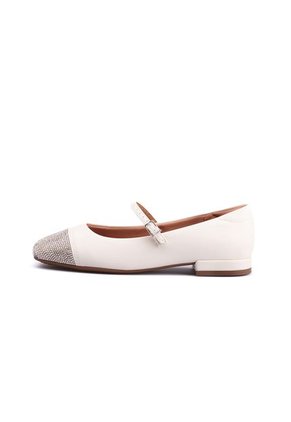 Baleta Blanco Plata Vizzano