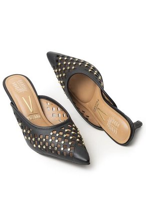 Vizzano Zapatos Puntudo De Tacón Para Mujer 0221456-106NEGRO