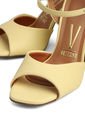 Sandalia Tacón Amarillo Vizzano de Vizzano