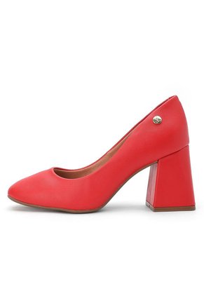 Tacón Medio Rojo Vizzano