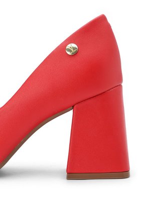 Tacón Medio Rojo Vizzano