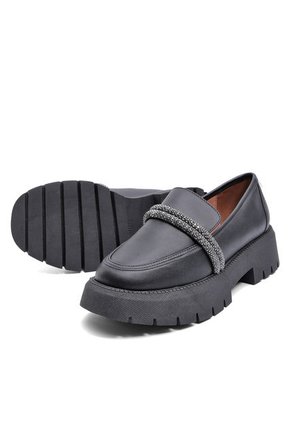 Mocasín Chunky Negro VIZZANO