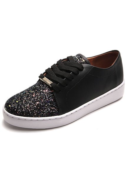 Tenis Lifestyle Negro-Blanco Vizzano