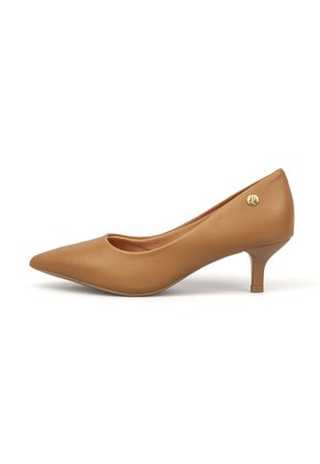 Tacón Medio Pelica Camel Vizzano