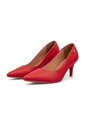 Tacon Stiletto Medio Pelica Rojo Rubi Vizzano de Vizzano