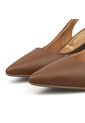 Tacon Slingback Medio Pelica Moca Vizzano de Vizzano