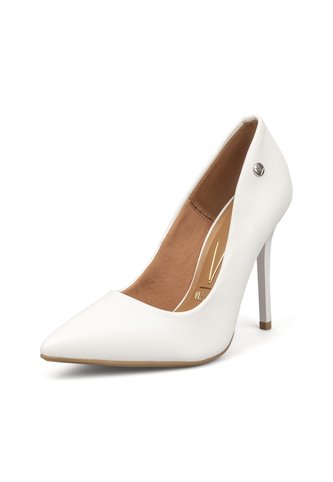 Tacon Stiletto Alto  Pelica Blanco Vizzano Vizzano