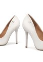 Tacon Stiletto Alto  Pelica Blanco Vizzano de Vizzano