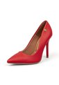 Tacon Stiletto Alto  Pelica Rojo Rubi Vizzano de Vizzano