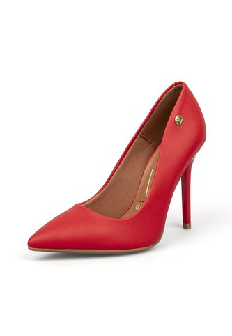 Tacon Stiletto Alto  Pelica Rojo Rubi Vizzano Vizzano
