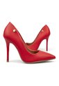 Tacon Stiletto Alto  Pelica Rojo Rubi Vizzano de Vizzano