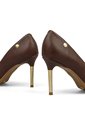 Tacon Stiletto Alto  Pelica Chocolate Vizzano de Vizzano