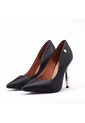 Stiletto Alto Negro Dorado Vizzano de Vizzano