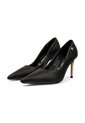 Tacon Stiletto Alto  Pelica Negro Vizzano de Vizzano