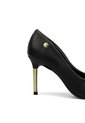 Tacon Stiletto Alto  Pelica Negro Vizzano de Vizzano