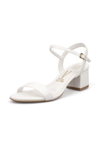 Sandalia Tacón Cuadrado Pelica Blanco Vizzano Vizzano