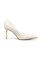 Tacon Stiletto Alto  Pelica Blanco Off Vizzano de Vizzano