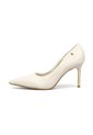 Tacon Stiletto Alto  Pelica Blanco Off Vizzano de Vizzano