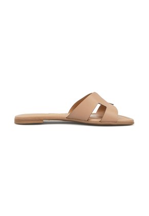Sandalia Plana  Pelica Nude Vizzano