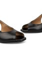 Slingback Tacón Cono Bajo. Napa Garda Negro Vizzano de Vizzano