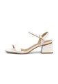 Sandalia Tacón Cuadrado Pelica Blanco Vizzano de Vizzano