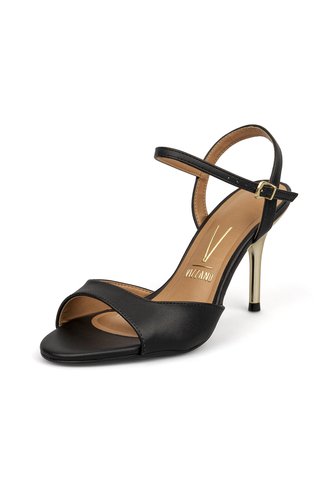 Sandalia Tacón  Pelica Negro Vizzano Vizzano