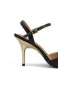 Sandalia Tacón  Pelica Negro Vizzano de Vizzano