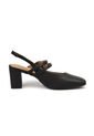 Tacon Medio Cuadrado Pelica Negro Vizzano de Vizzano