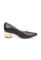 Tacon Medio Cuadrado Negro-Oro Vizzano de Vizzano