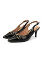 Tacon Stiletto Medio Napa Imperiale Negro Vizzano de Vizzano