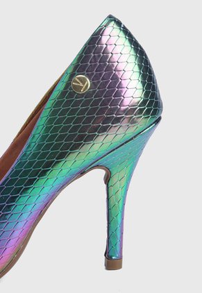 Tacón Alto Multicolor Metalizado Vizzano