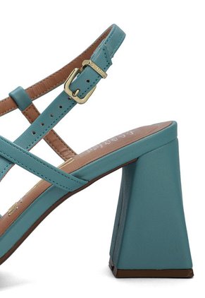 Tacón Medio Azul Aguamarina Vizzano