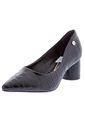 Tacón Medio Negro Vizzano de Vizzano