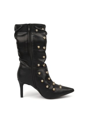 Bota Tacon Alto Napa Genebra Negro Vizzano