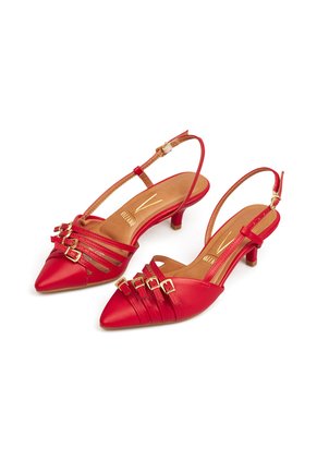 TACON BAJO ROJO DORADO VIZZANO
