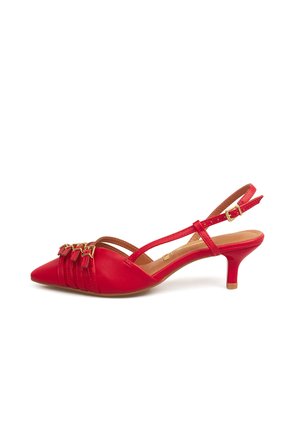 TACON BAJO ROJO DORADO VIZZANO