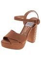 Sandalia Tacón Café VIZZANO de Vizzano