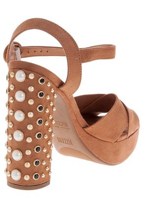 Sandalia Tacón Café VIZZANO