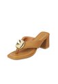 SANDALIA TACON MEDIO NAPA CAMEL VIZZANO de Vizzano