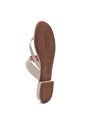 Sandalia Plana Flip-Flop Marfil Vizzano de Vizzano