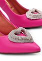 Tacón Alto Fucsia - Plateado Vizzano de Vizzano